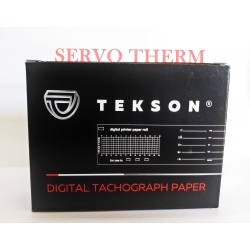 Papier do tachografu rolki Original TEKSON 3x8m