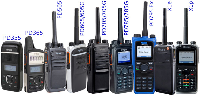 Radiotelefon DMR Hytera