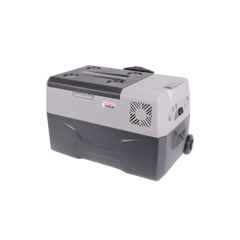 Przenośna lodówka sprężarkowa Vigo Cool 30L 12/24/230V z kółkami i wysuwaną rączką