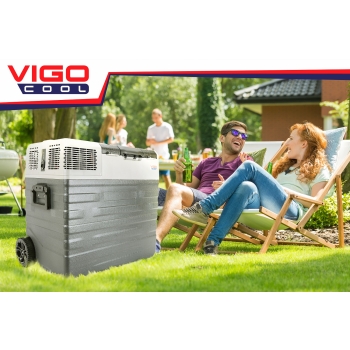 Przenośna lodówka sprężarkowa Vigo Cool 52L 12/24/230V